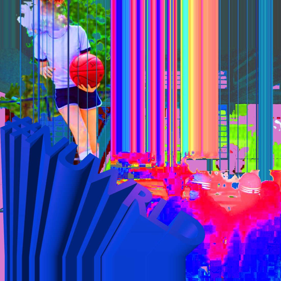 death's dynamic shroud.wmv - #NUWRLDの気持ち (2014)<br>Blender / Photoshop Collage