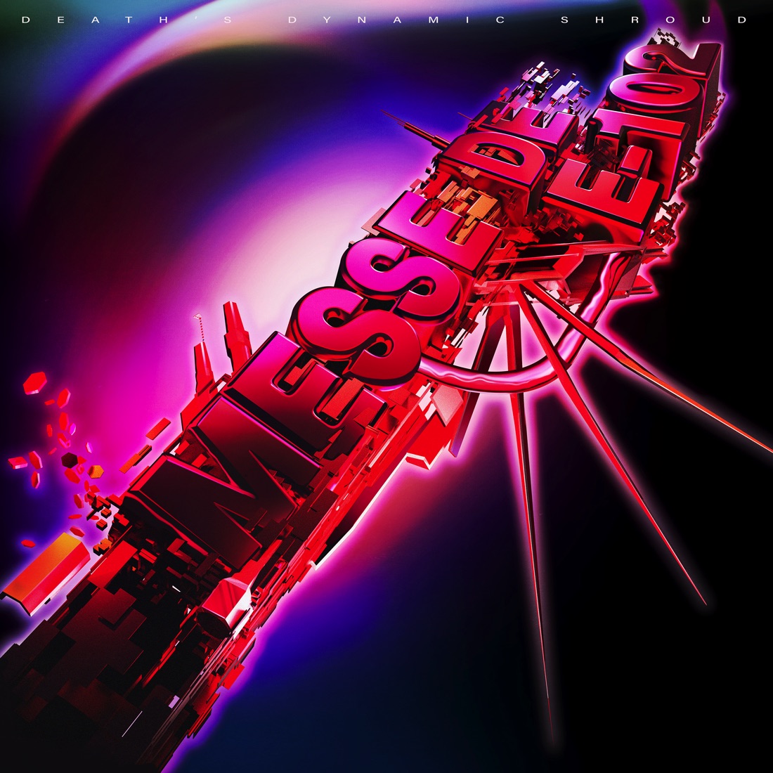 death's dynamic shroud - Messe de E-102 (Single) (2022)<br>Blender / Photoshop (collaboration with Keith Rankin)