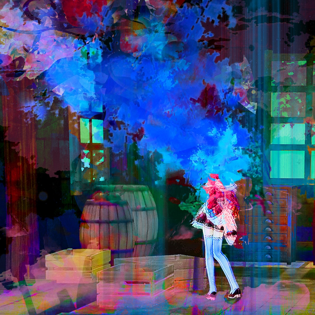 death's dynamic shroud.wmv - APPLE GIRL MANIA (2025)<br>Digital Photography / Photoshop Collage